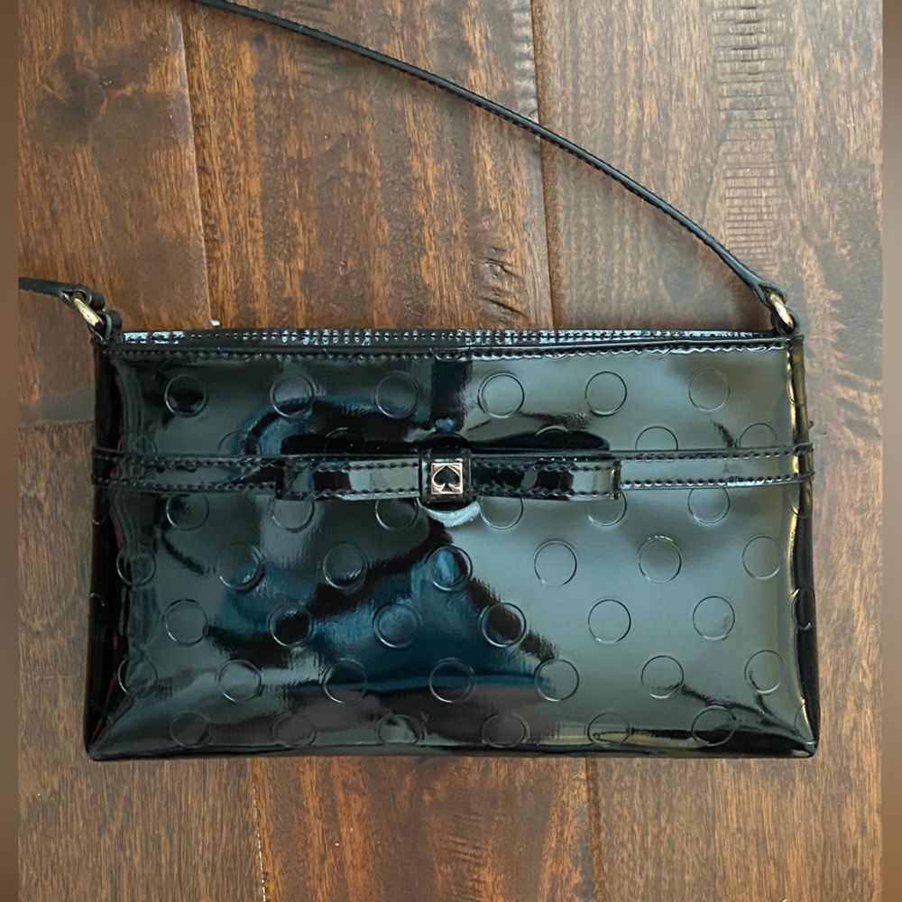 Kate spade shiny black purse SALE-today only!